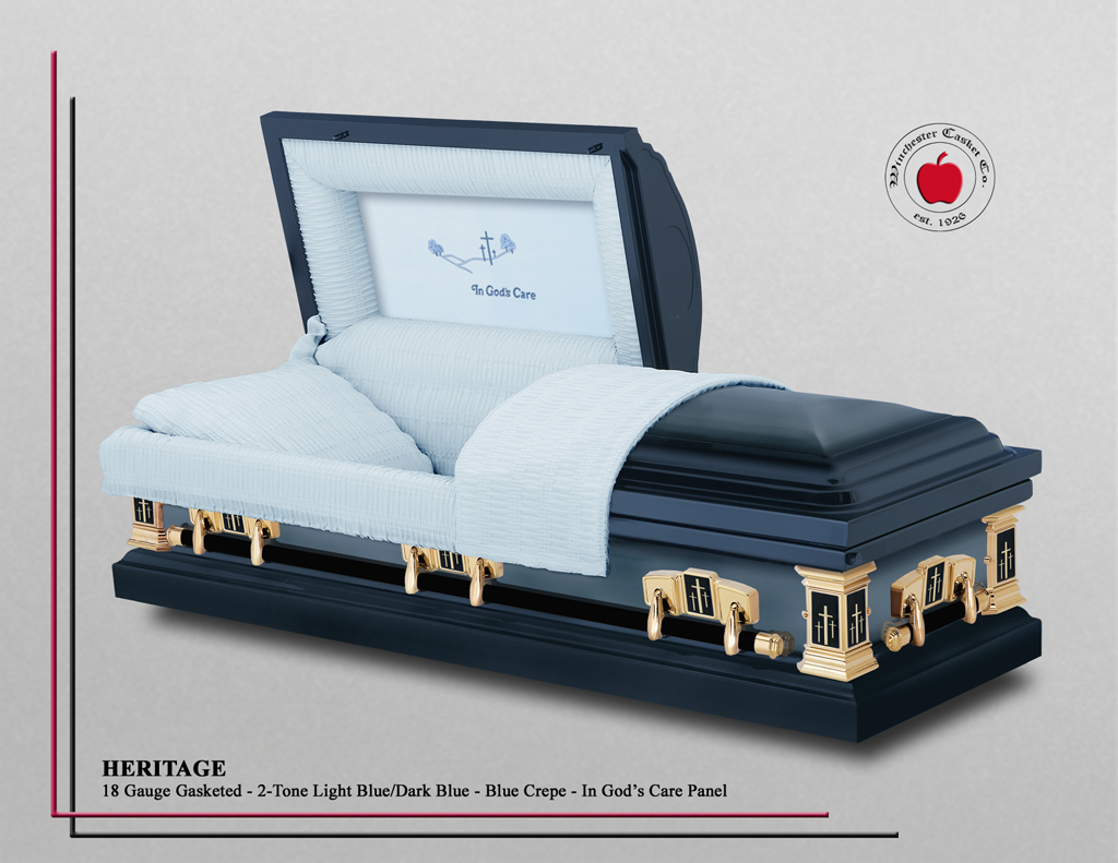 Heritage 2 Tone Light Blue Dark Blue